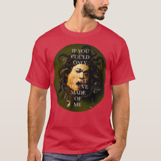medusa by caravaggio t-shirt