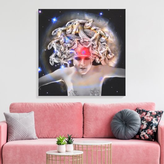 Medusa Canvas Afdruk (Insitu (Woonkamer))