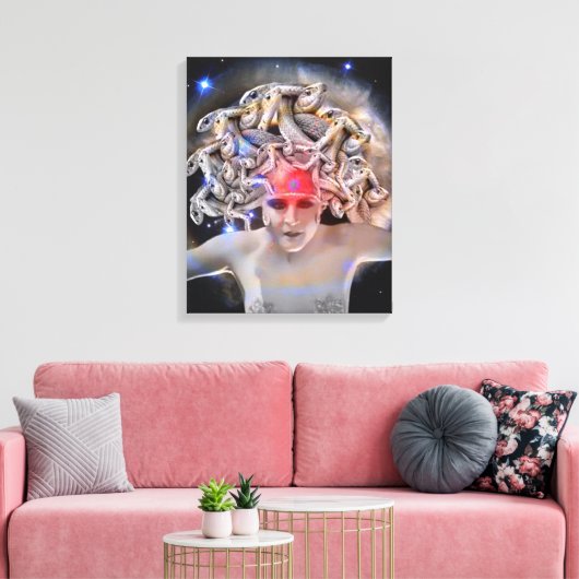 Medusa Canvas Afdruk (Insitu (Woonkamer))