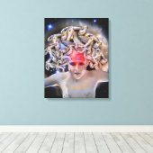 Medusa Canvas Afdruk (Insitu (Houten vloer))