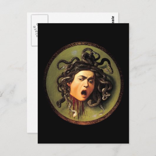 Medusa, Caravaggio Briefkaart (Voorkant / Achterkant)