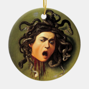 Medusa, Caravaggio Keramisch Ornament