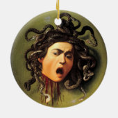 Medusa, Caravaggio Keramisch Ornament (Achterkant)