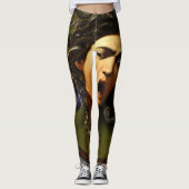 Medusa (Caravaggio) Leggings (Voorkant)