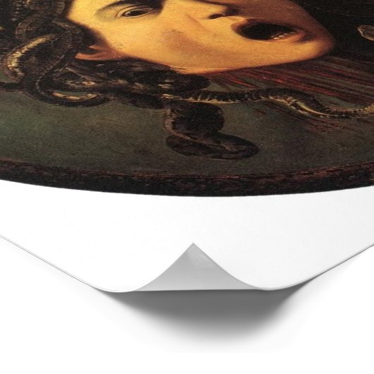 Medusa - Caravaggio Poster (Hoek)