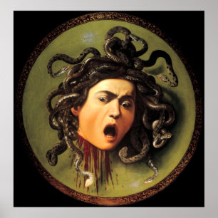 Medusa, Caravaggio Poster