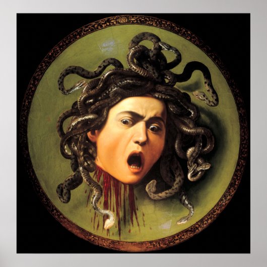Medusa, Caravaggio Poster (Voorkant)