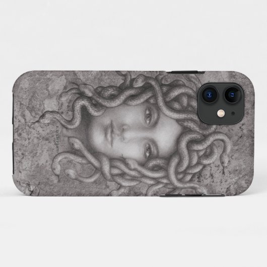 Medusa Case-Mate iPhone Case (Achterkant (horizontaal))