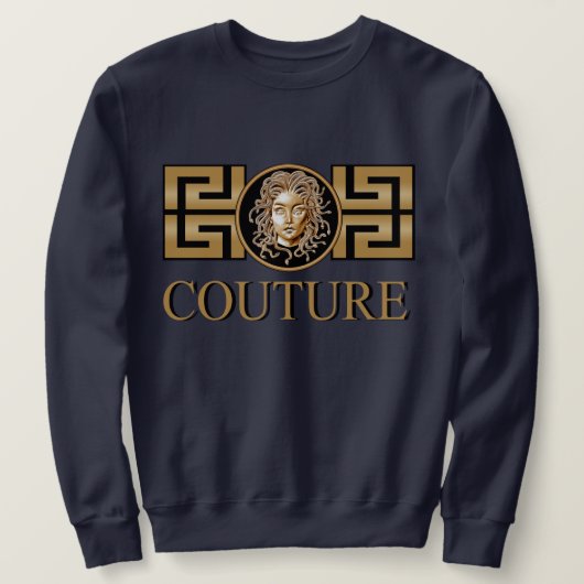 Medusa Couture Gold T-Shirt (Design voorkant)