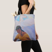Medusa Custom All-Over-Print Canvas tas (Dichtbij)