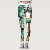 Medusa droom er niet van - treed het op! leggings (Voorkant)