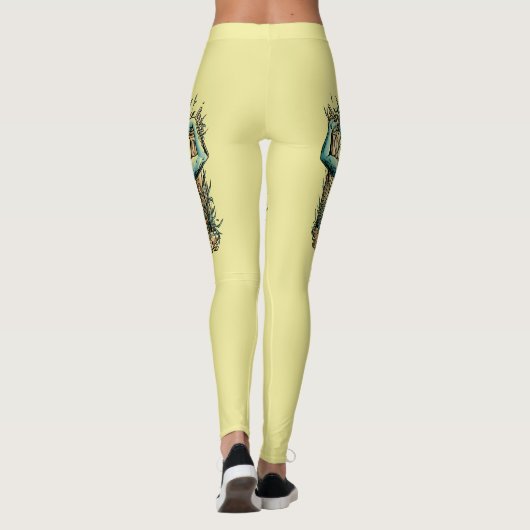 Medusa droom er niet van - treed het op! leggings (Achterkant)