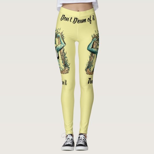 Medusa droom er niet van - treed het op! leggings (Voorkant)