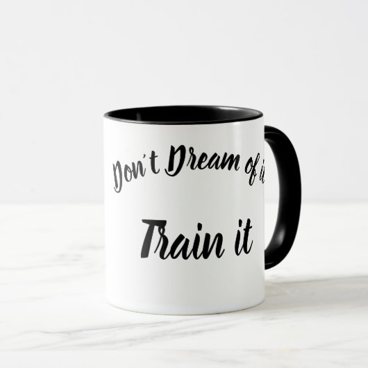 Medusa droom er niet van - treed het op! mok (Voorkant rechts)