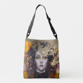 Medusa Eyes, Cross Body Bag Crossbody Tas (Achterkant)