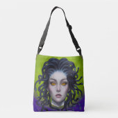 Medusa Eyes, Cross Body Bag Crossbody Tas (Achterkant)