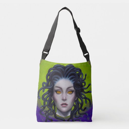 Medusa Eyes, Cross Body Bag Crossbody Tas (Voorkant)