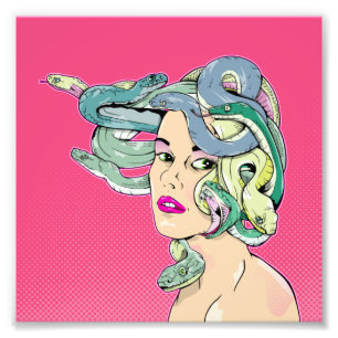 Medusa Foto Afdruk