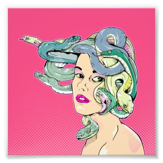 Medusa Foto Afdruk (Voorkant)