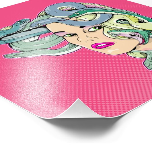 Medusa Foto Afdruk (Hoek)