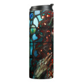 Medusa - Glas in lood venster Tiffany stijl Thermosbeker (Gedraaid links)