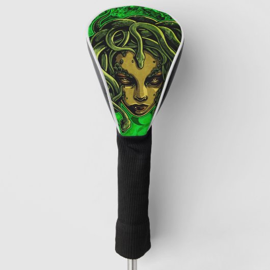 Medusa Golfheadcover (Voorkant)