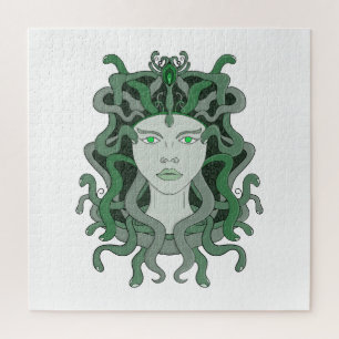 Medusa Gorgo Slang Gorgon Monster Griekse mytholog Legpuzzel