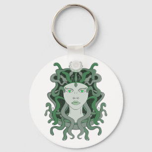 Medusa Gorgo Slang Gorgon Monster Griekse Mytholog Sleutelhanger