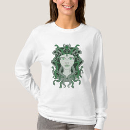 Medusa Gorgo Slang Gorgon Monster Griekse mytholog T-shirt