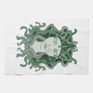 Medusa Gorgo Slang Gorgon Monster Griekse mytholog Theedoek