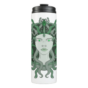 Medusa Gorgo Slang Gorgon Monster Griekse mytholog Thermosbeker