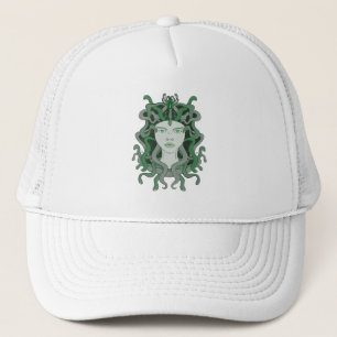 Medusa Gorgo Slang Gorgon Monster Griekse Mytholog Trucker Pet