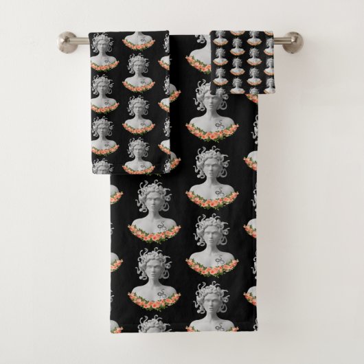 Medusa Gorgon Griekse mythologie Bad Handdoek (Insitu)