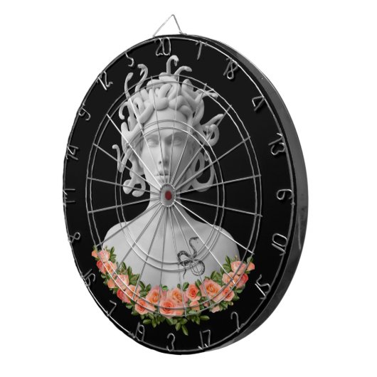 Medusa Gorgon Griekse mythologie Dartbord (Voorkant Rechts)