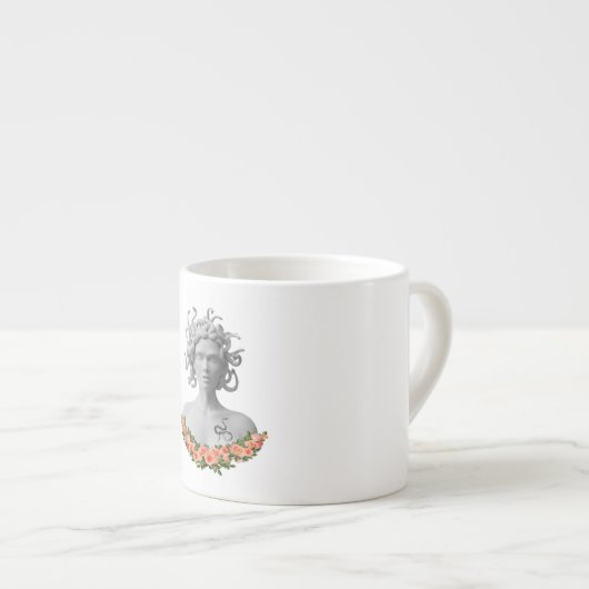 Medusa Gorgon Griekse mythologie Espresso Kop (Voorkant rechts)