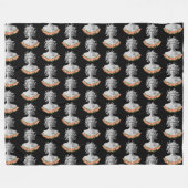 Medusa Gorgon Griekse mythologie Fleece Deken (Voorkant (Horizontaal))