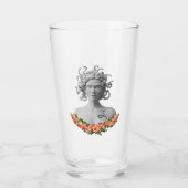 Medusa Gorgon Griekse mythologie Glas (Voorkant)