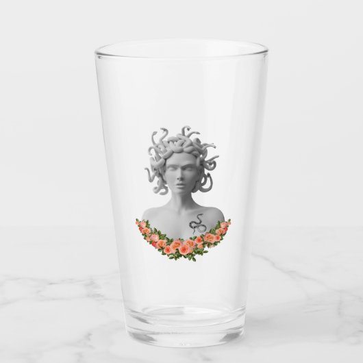 Medusa Gorgon Griekse mythologie Glas (Voorkant)