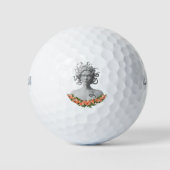 Medusa Gorgon Griekse mythologie Golfballen (Voorkant)