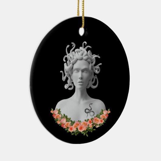 Medusa Gorgon Griekse mythologie Keramisch Ornament (Rechts)