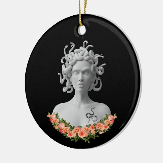 Medusa Gorgon Griekse mythologie Keramisch Ornament (Links)