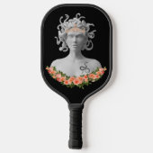 Medusa Gorgon Griekse mythologie Pickleball Paddle (Achterkant)