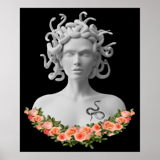 Medusa Gorgon Griekse mythologie Poster (Voorkant)
