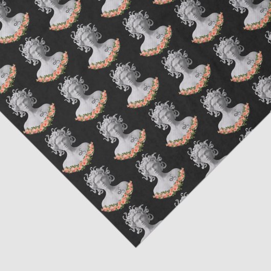 Medusa Gorgon Griekse mythologie Tissuepapier (Detail)