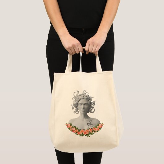 Medusa Gorgon Griekse mythologie Tote Bag (Voorkant (product))