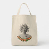Medusa Gorgon Griekse mythologie Tote Bag (Achterkant)
