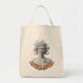 Medusa Gorgon Griekse mythologie Tote Bag (Voorkant)