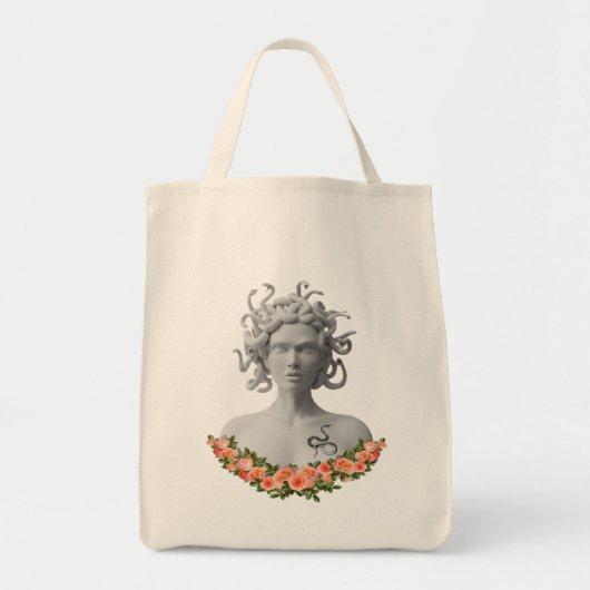 Medusa Gorgon Griekse mythologie Tote Bag (Voorkant)