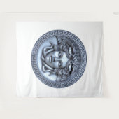 Medusa Gouden Wandkunst Wandkleed (Voorkant (horizontaal))