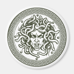 Medusa Grieks mythologisch creatief Magneet